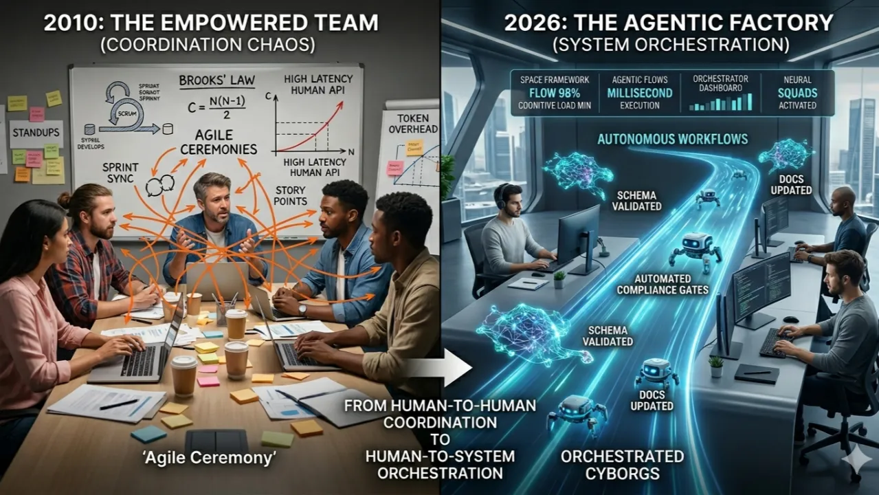 The Agentic AI Factory: 2010 vs. 2026