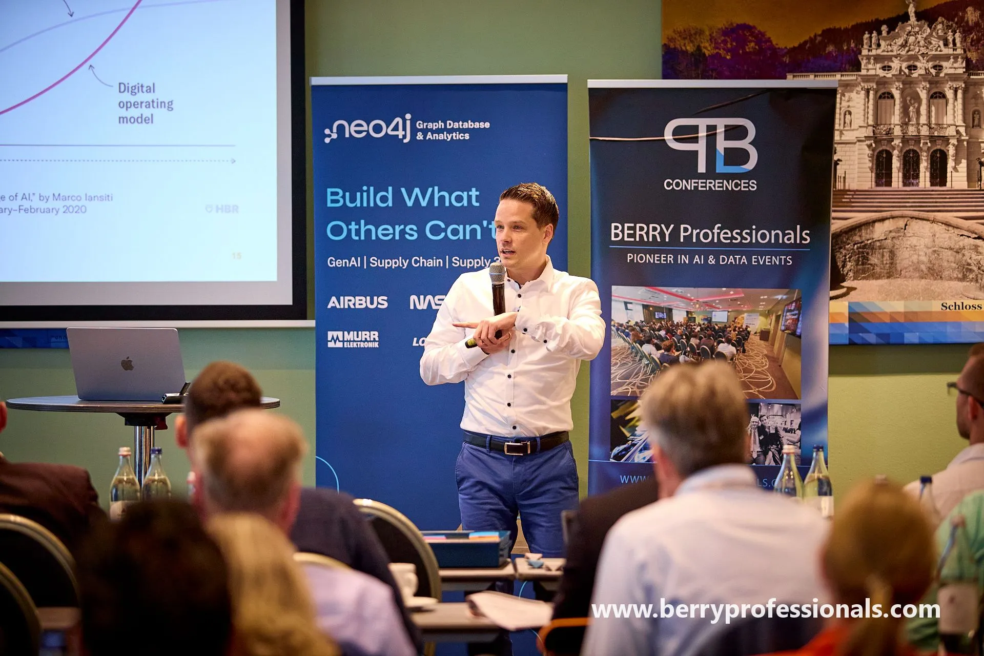 Patrick Dahlmann presenting Insights